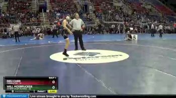 113 lbs Round 1 - Charlie Irwin, #2 New Salem-Almont vs Trace Hoggarth, Carrington