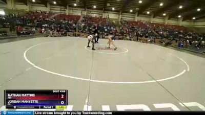 97 lbs Quarterfinal - Nathan Matthis, MD vs Jordan Manyette, PA