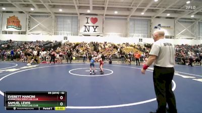 62 lbs Cons. Round 4 - Everett Mancini, Journeymen Wrestling Club vs Samuel Lewis, Journeymen Wrestling Club