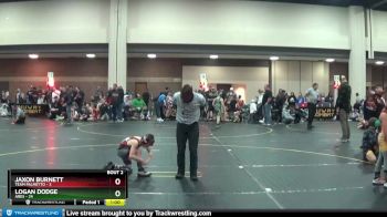 60 lbs Semis (4 Team) - Jaxon Burnett, Team Palmetto vs Logan Dodge, Ares