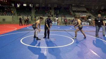 160 lbs 2nd Place - Alex Wilson, StandFast Wrestling vs Jace Allred, Morris Eagles Wrestling Club