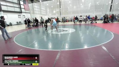 288 lbs Semifinal - Basheer Hadi, Unaffiliated vs Payton Green, Caliber Wrestling Academy