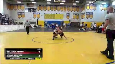 195 lbs Semifinal - Jomar Sanchez, Osceola (Kissimmee) vs Baxter Hoffman, George M. Steinbrenner