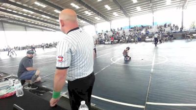 62 lbs Final - Dominic Russo, Lake Highlands Club Wrestling vs Madden Barron, BlackCat WC