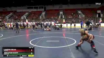 65 lbs Semifinal - Landon Belka, Martin vs Sebastian Scott, Reed City