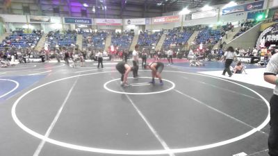 200 lbs Consi Of 8 #1 - Vaopuka Uanitola-Olie, Carson Middle School vs Jeffer Sabillon, Baca County