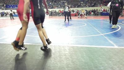 123 lbs Round Of 128 - Gavin Montanyo, Mustang Middle School vs Maddux Underhill, Carl Albert