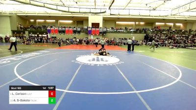 160 lbs Round Of 16 - Lincoln Carlson, East Lyme/Norwich Tech vs Alex Sparks-Bakota, Trumbull