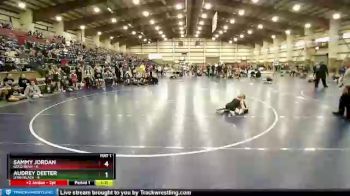 65 lbs Round 1 (6 Team) - Audrey Deeter, Utah Black vs Sammy Jordan, Gold Rush