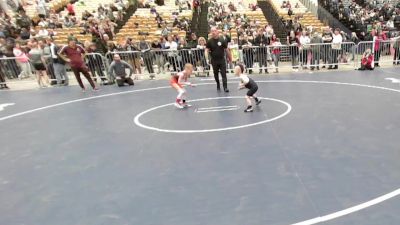 44 lbs Cons. Round 2 - Greyson Goebert, Clyde-Savannah Youth Wrestling vs Cameron Glasser, Colonie Wrestling