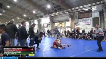 92 lbs Round 5 (6 Team) - Domenic Munaretto, Dynasty Death Row vs Ignacio Villasenor, PA Alliance Black