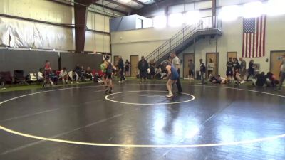 90 lbs Quarterfinal - Jackson Caraballo, Unattached vs Jax Bucco, Triumph Trained