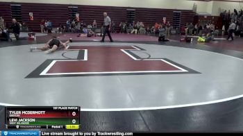 125-129A 1st Place Match - Tyler McDermott, Drexler vs Levi Jackson, West Delaware