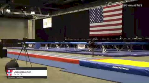 Jaden Gausman - Tumbling, So Cal TTC - 2021 USA Gymnastics Championships