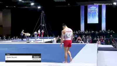 Genki Suzuki - Floor, OU - 2021 Winter Cup & Elite Team Cup