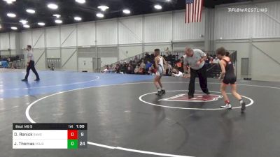 80 lbs Prelims - Dane Renick, BAWC vs Jeremy Thomas, Mojo Grappling