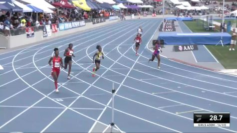 Youth Girls' 400m Championship, Semi-Finals 4 - Age 14