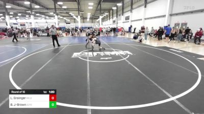 144 lbs Round Of 16 - Luke Grainger, Relentless vs Brayden Johnson-Brown, Aztecs WC