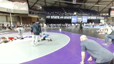 82-89 lbs Cons. Round 2 - Athena Watkins, Gig Harbor Grizzlies Wrestling Club vs Mia Rodriguez, Thunder Mountain Wrestling Club