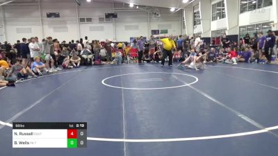 96 lbs Pools - Nicholas Russell, SouthTown Savages vs Benjamin Wells, PA Titan Wrestling