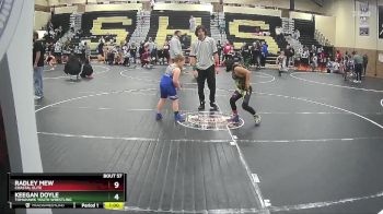 92 lbs Round 3 - Lincoln Brewer, Cane Bay Cobras vs Amaris Robinson, Dixie Hornets