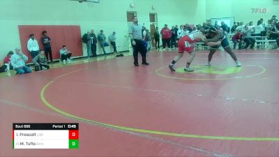 215 lbs Cons. Round 4 - Malik Tufts, Columbus Bishop Hartley vs Isaac Prescott, Lisbon Beaver