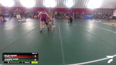 175 lbs Placement Matches (16 Team) - Rylee Wanek, Riverdale vs Doering Sasse, Elk River