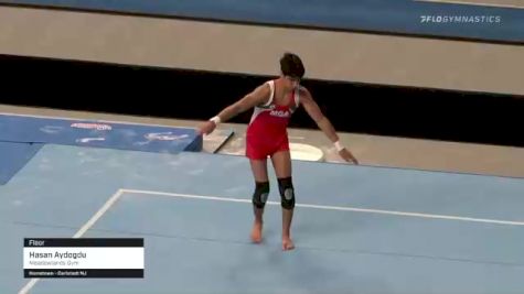 Hasan Aydogdu - Floor, Meadowlands Gym - 2021 US Championships