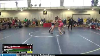 250 lbs Placement Matches (8 Team) - Mateo Vinciguerra, New Jersey vs John Kelso, Iowa