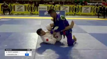 ALEXSSANDRO PINTO SODRE vs ISAAC DOEDERLEIN 2021 Pan Jiu-Jitsu IBJJF Championship