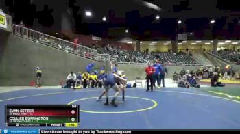 138 lbs Round 1 (4 Team) - Collier Buffington, 5A Crook County 2 vs Evan Setzer, 5A Eagle Point