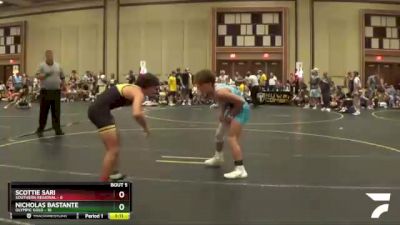 138 lbs Round 2 (6 Team) - Scottie Sari, Southern Regional vs Nicholas Bastante, Olympic Gold