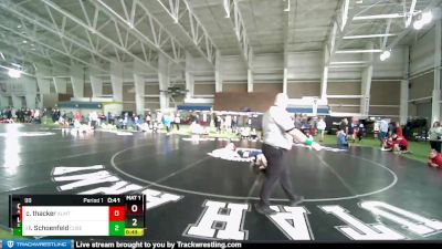 98 lbs Cons. Round 6 - Ian Schoenfeld, Syracuse vs Chaz Thacker, Altamont