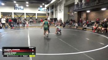 91 lbs Round 1 (4 Team) - Adriana Kunz, MN Storm vs Addison Neal, Braided Brutes