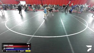 132 lbs Cons. Round 3 - Perez Perez, IA vs Eli Gonzalez, IL