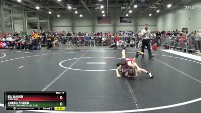 67 lbs Cons. Round 1 - Creed Fisher, Trailblazer Wrestling Club vs Eli Baker, Hoxie Kids