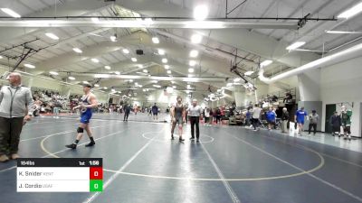 184 lbs Consi Of 8 #2 - Kyle Snider, Kent State vs Joshua Cordio, Air Force