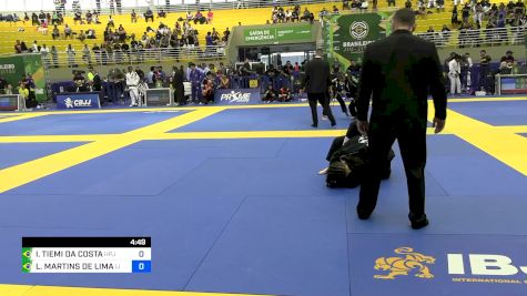 ISABELA TIEMI DA COSTA vs LARISSA MARTINS DE LIMA 2024 Brasileiro Jiu-Jitsu IBJJF