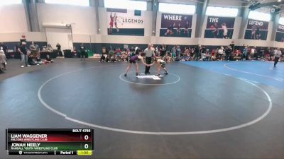 106 lbs Cons. Round 2 - Liam Waggener, Falcons Wrestling Club vs Jonah Neely, Randall Youth Wrestling Club