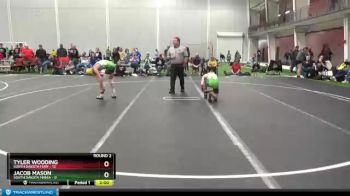 113 lbs Round 2 (8 Team) - Tyler Wooding, South Dakota Fury vs Jacob Mason, South Dakota Mania