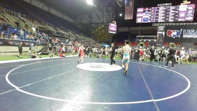 126 lbs Cons 8 #2 - Nathan Attisano, Ohio vs Nikade Zinkin, California