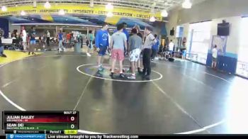 145 lbs Round 7 (8 Team) - Sean Dei, Backyard Boyz Black vs Julian Dailey, Wellington
