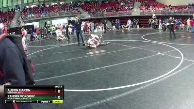 125 lbs Cons. Round 2 - Austin Martin, Nebraska Boyz vs Zander Pokorny, Wahoo Wrestling Club