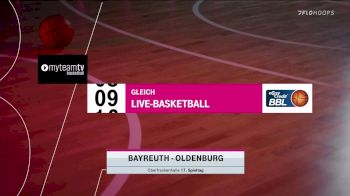 Full Replay - EWE Baskets Oldenburg vs Medi Bayreuth