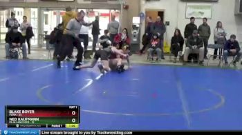 120 lbs Round 5 (6 Team) - Blake Boyer, POWA vs Ned Kaufmann, PA Alliance Red