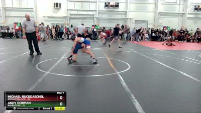 84 lbs Round 5 (6 Team) - Michael Ruckdaschel, Revolution Elite vs Andy Dorman, Rambler WC