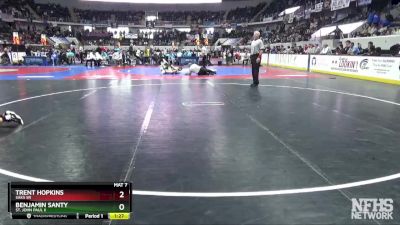 1A-4A 113 Semifinal - Trent Hopkins, Saks Sr vs Benjamin Santy, St. John Paul II