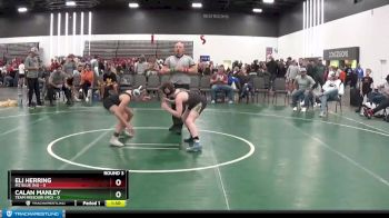 90 lbs Round 3 (8 Team) - Calan Manley, Team Missouri (MO) vs Eli Herring, M2 Blue (NJ)