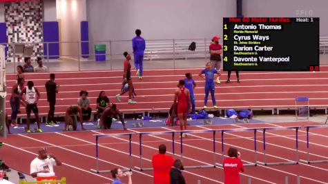 Men's 60m Hurdles, Finals 1