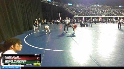 135 lbs Round 5 - Beckett Westendorf, Waverly Area Wrestling Club vs Gabriel Slade, Team Porcelli Wrestling